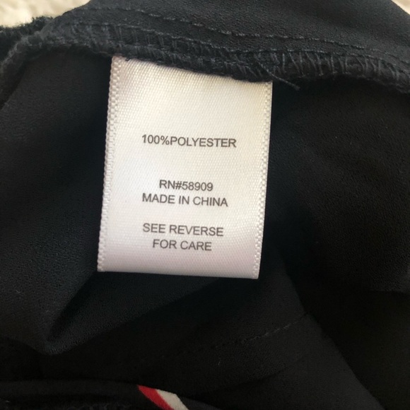 Gianni Bini Nicole Jumpsuit - Black, Red, White - Picture 8 of 9